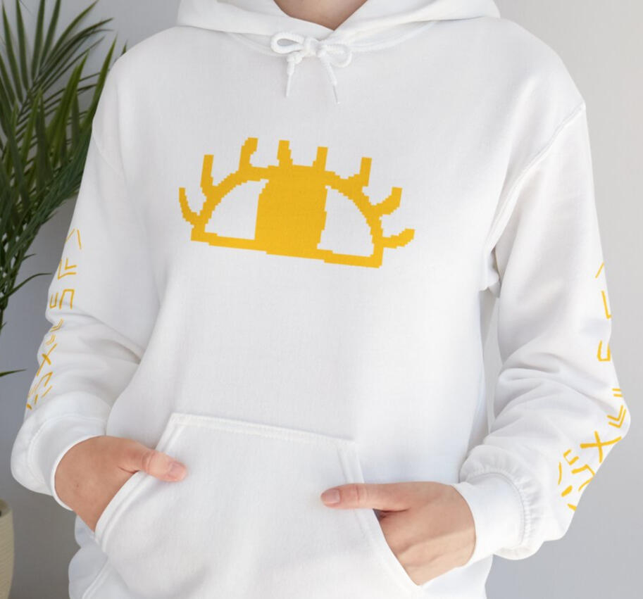 THE HEART OF APOLLO HOODIE (WHITE)