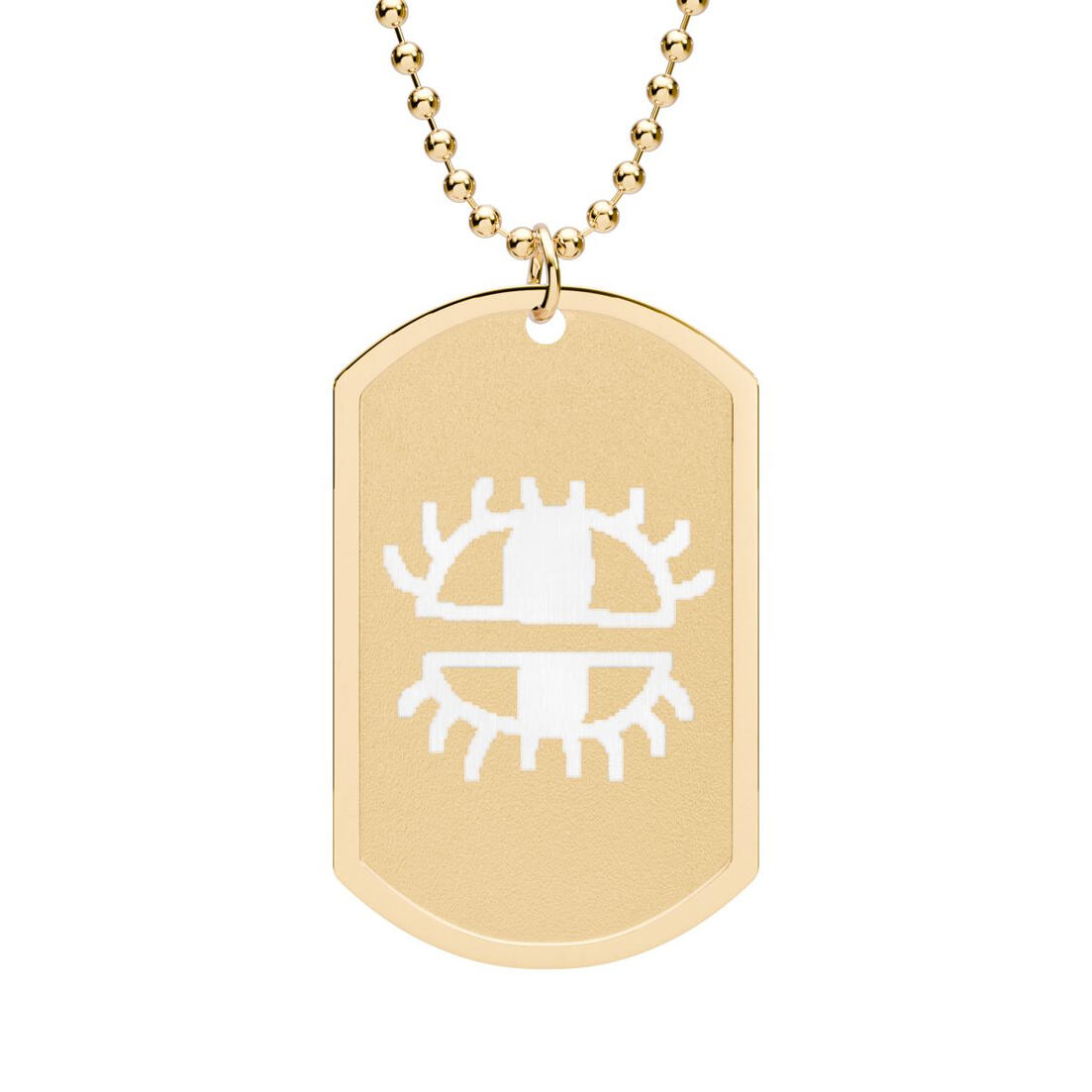 EYE OF THE HEART DOG TAGS