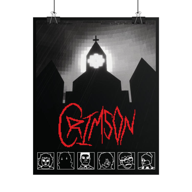 EXCLUSIVE CRIMSON POSTER